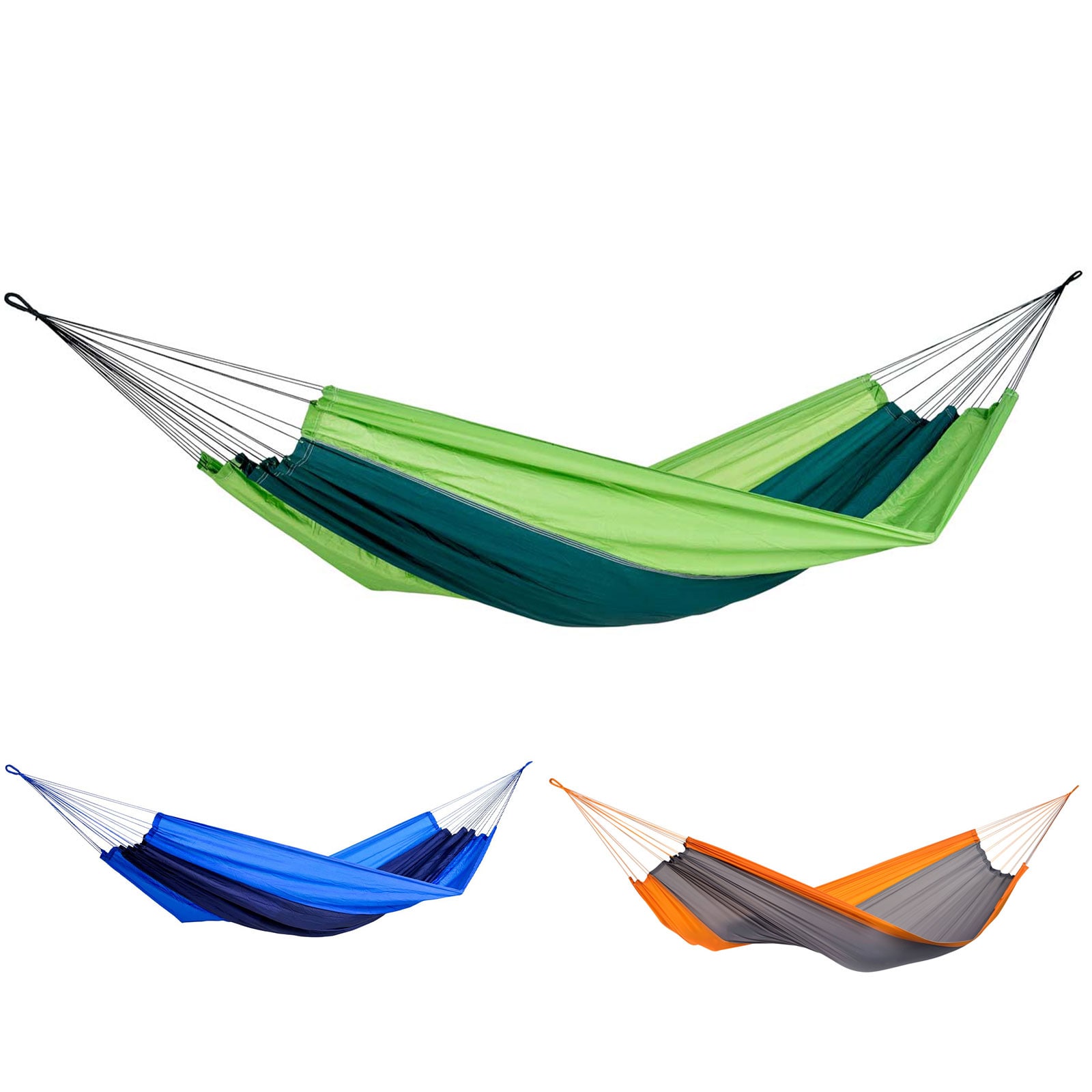 AMAZONAS Silk Traveller Mini Reise H&auml;ngematte Camping Wetterfest 350 g Leicht Farbe: forest - Bild 1