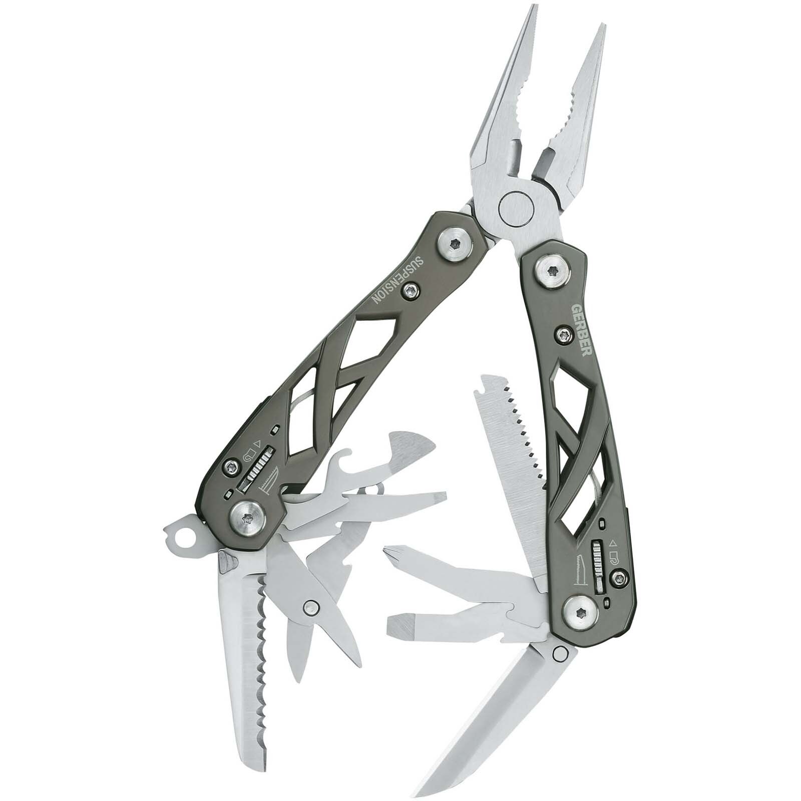 GERBER Multi Tool Suspension -Multifunktionswerkzeug Taschenmesser Werkzeug Etui - Bild 1