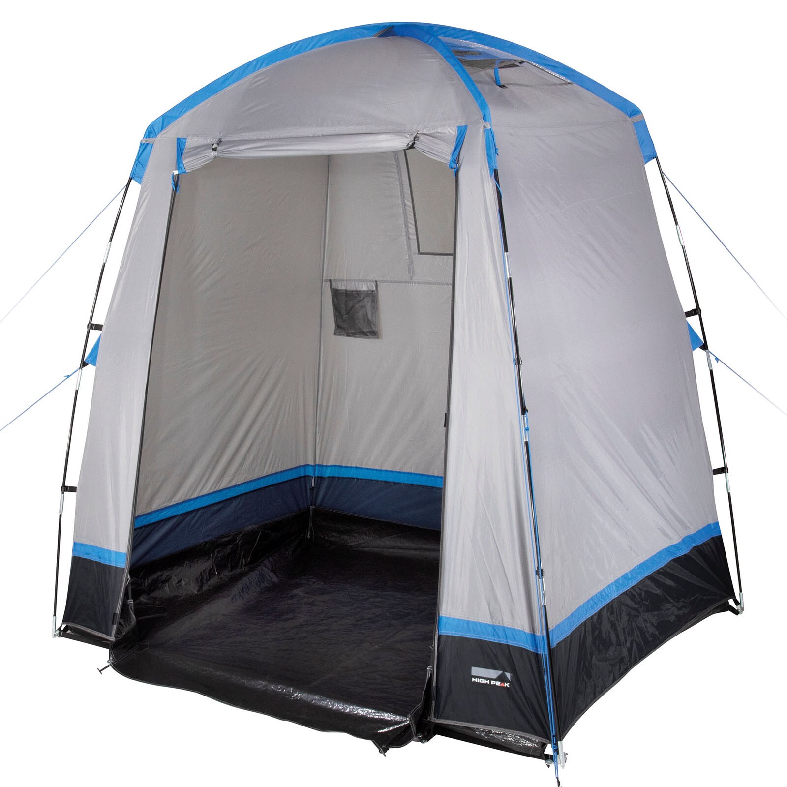 HIGH PEAK Lagerzelt Torbole Camping Küchen Dusch Beistell Fahrrad Zelt Umkleide | 04001690140140