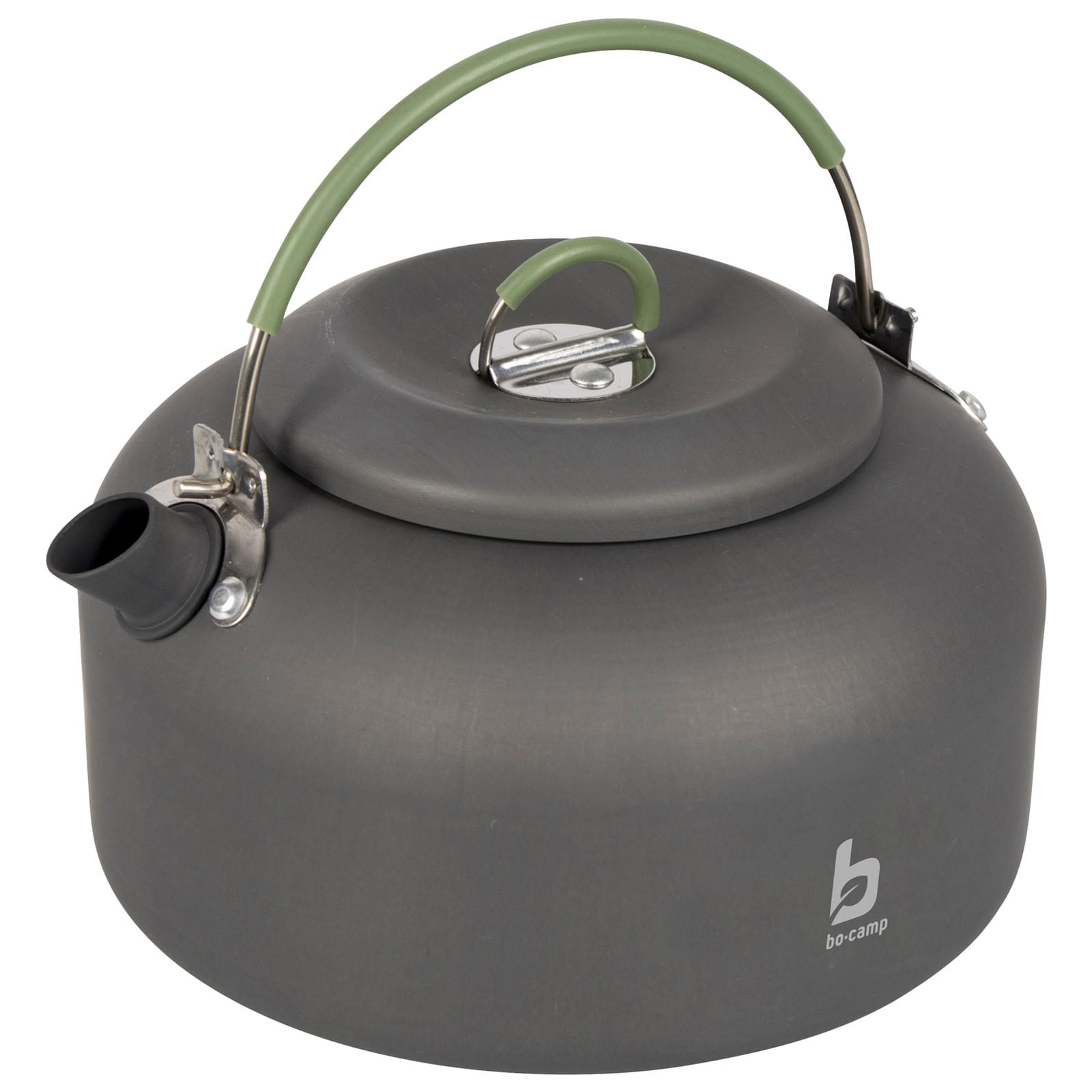 BO-CAMP Alu Kessel 1,4 L Camping Wasserkocher Teekessel Wasserkessel Kochkesssel - Bild 1