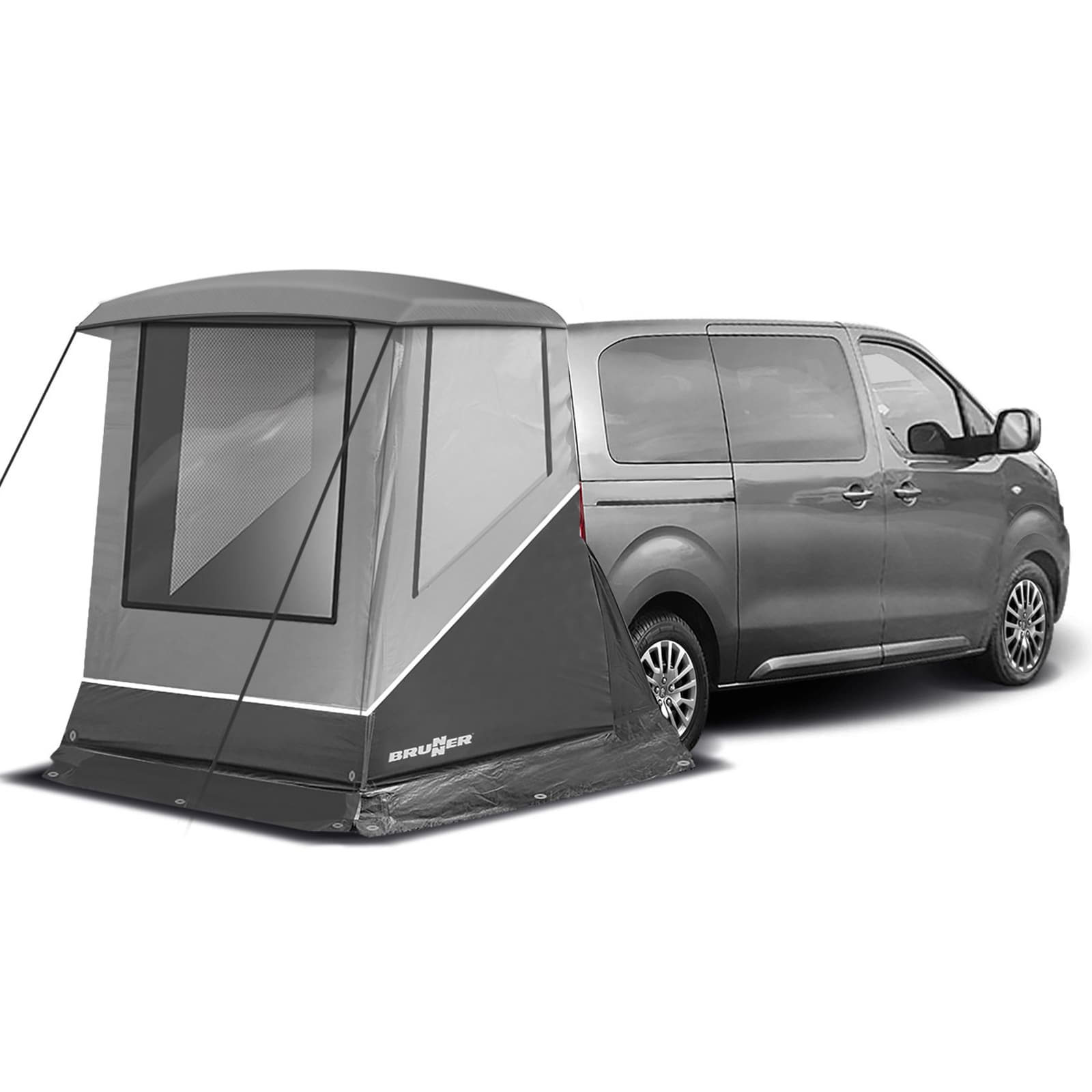 BRUNNER Heckzelt Escape Mini Camper Bus Vor Zelt SUV Auto Heck Klappe Camping - Bild 1