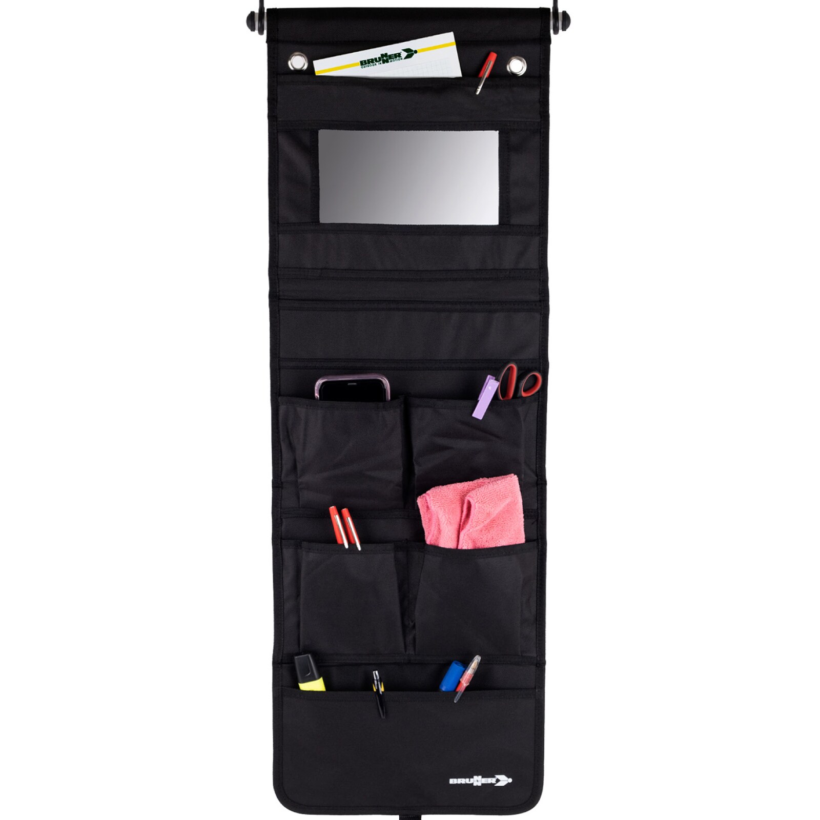 BRUNNER H&auml;ngeregal Organizer 6 F&auml;cher Wand Zelt Regal Camping H&auml;nge Aufbewahrung - Bild 1