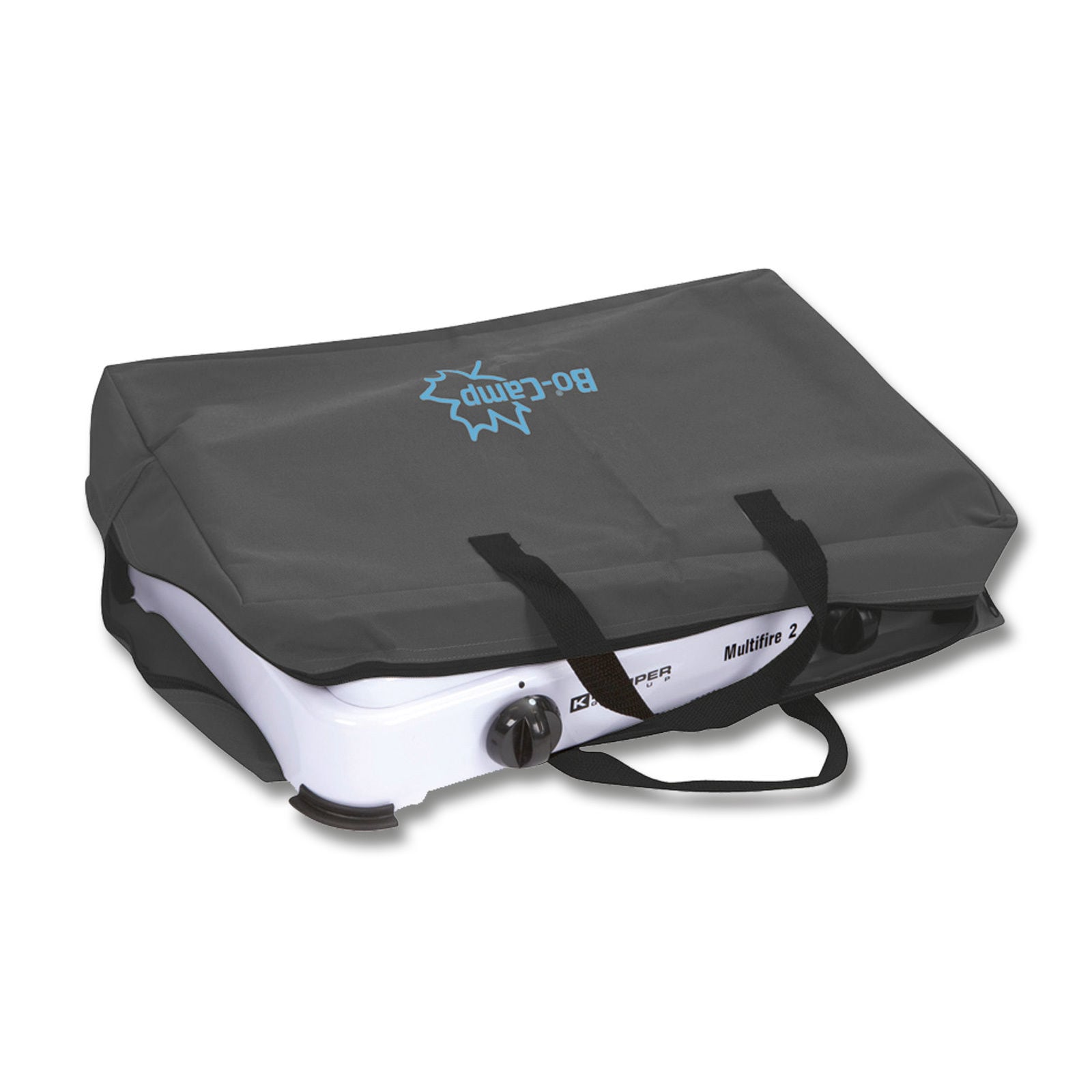 BO-CAMP Camping Gas Kocher Pack Tasche Aufbewahrung Schutz H&uuml;lle 2-3-4 Flammig Gr&ouml;&szlig;e: 2 Kochfelder - Bild 1