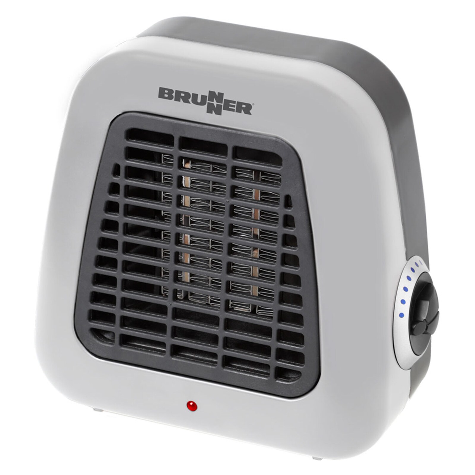 BRUNNER Heizlüfter Keramik Kero Thermostat Camping Energiesparend Leise 500 W | 08022068076645