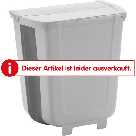 Faltbarer Mülleimer mit Deckel 8 Liter zum Einhängen sicher kaufen » camping -4-you.de