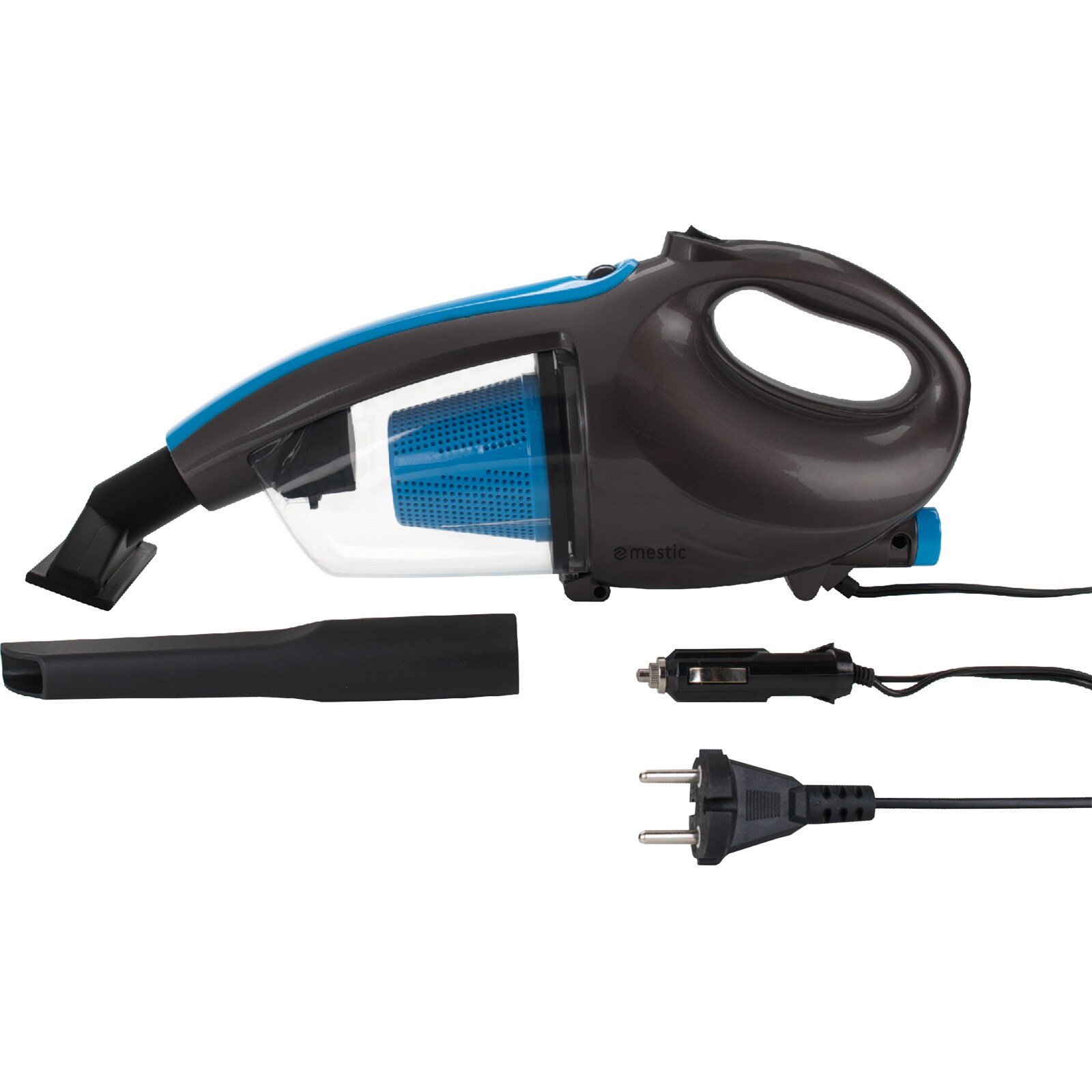 MESTIC Handstaubsauger Auto MS-100 Beutellos Hand Sauger KFZ Mini 220-240V 600W - Bild 1