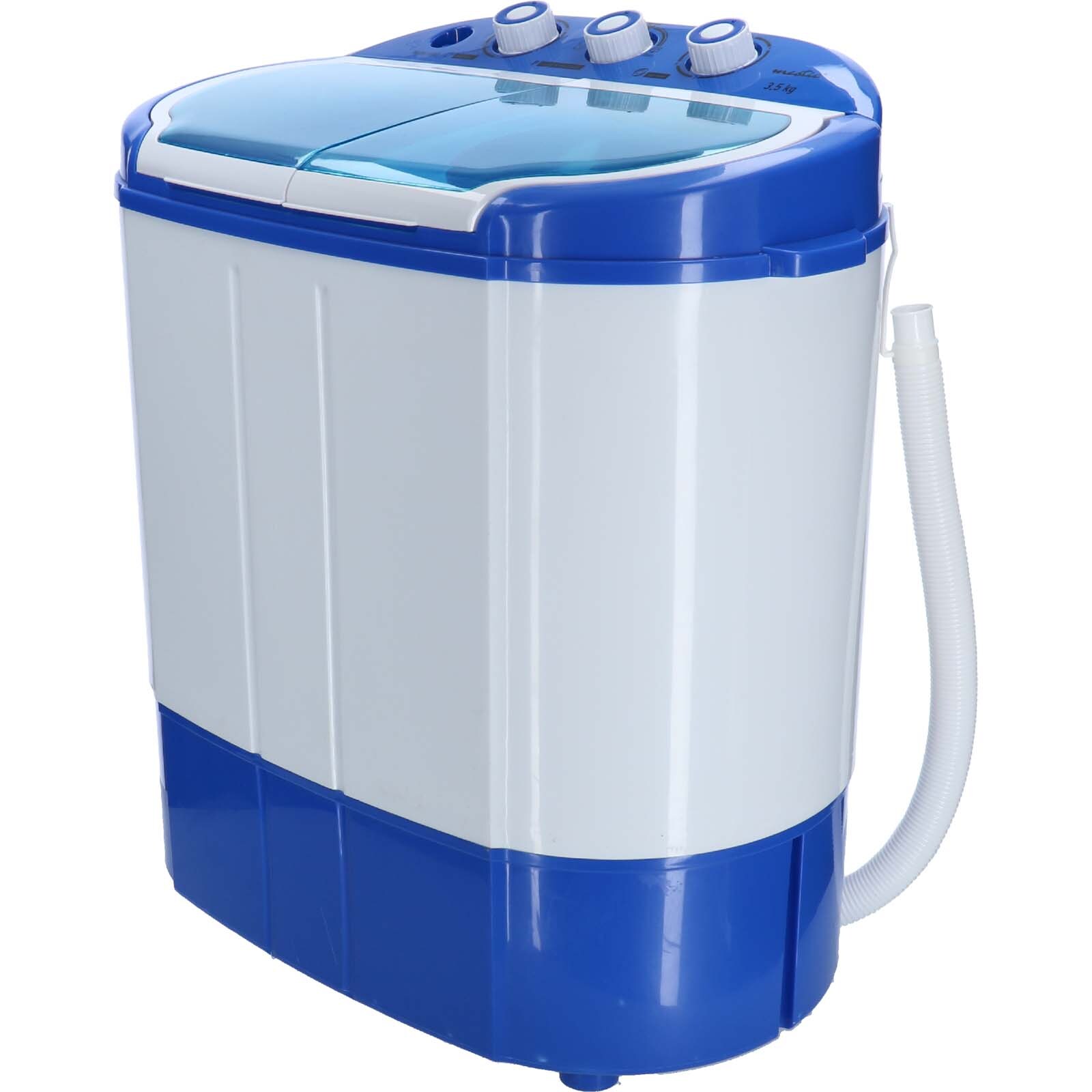Mestic Mini Waschmaschine MW-120 Camping Mobile Reise Waschautomat 3,5 kg | 08712757442553