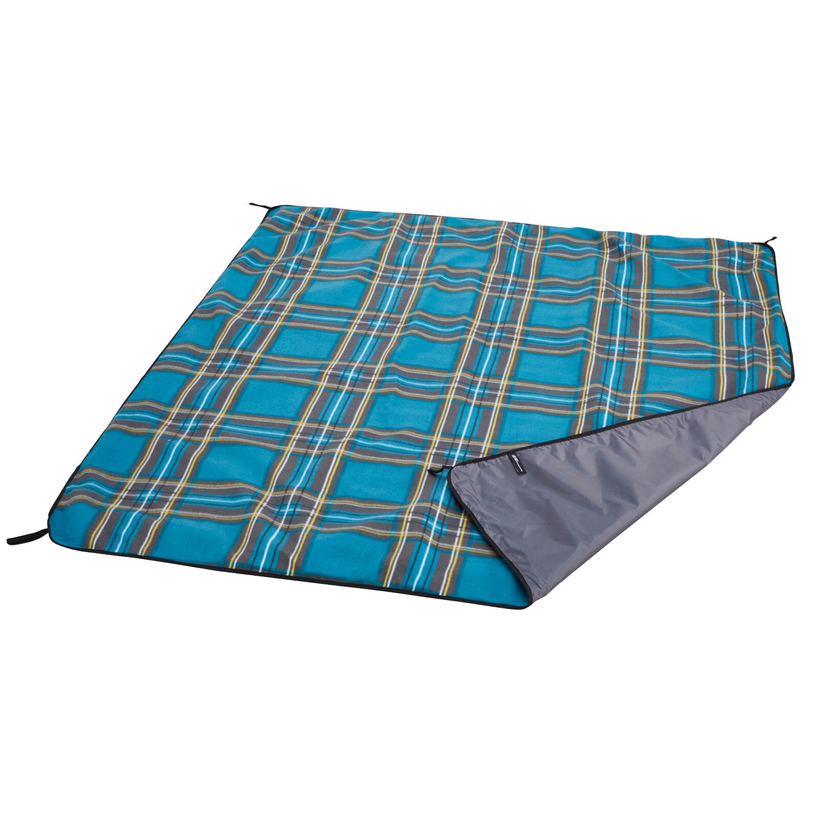 Uquip Camping Decke Scotty 2 Personen Park Picknick Decke Strand Matte Groß Farbe: Petrol/grey, Größe: XXL | 04250635605439