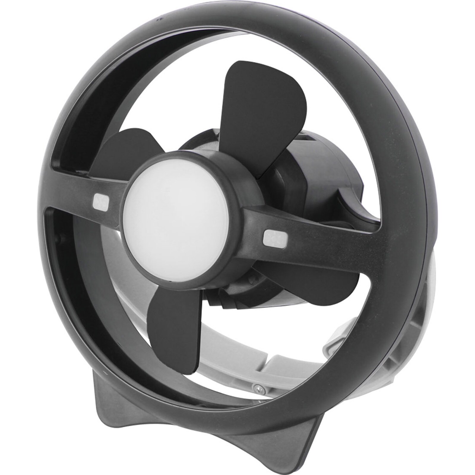 BRUNNER Camping Lampe Ventilator Atmo RG Outdoor H&auml;nge Laterne USB Aufladbar LED - Bild 1