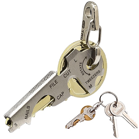 TRUE UTILITY Mini Schlüssel Multitool - Schlüsselanhänger -Schlüsselwerkzeug TOP - Bild 1