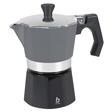 B-Ware 2 Stück Espressokocher,Aluminium Camping Kaffeekocher,6 Tassen
