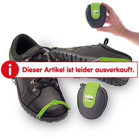 VERIGA Grip Step Steigeisen - Schuhkrallen Eis Krallen Schuh Spikes Ketten 35-47 Größe: L (41-47) - Bild 1