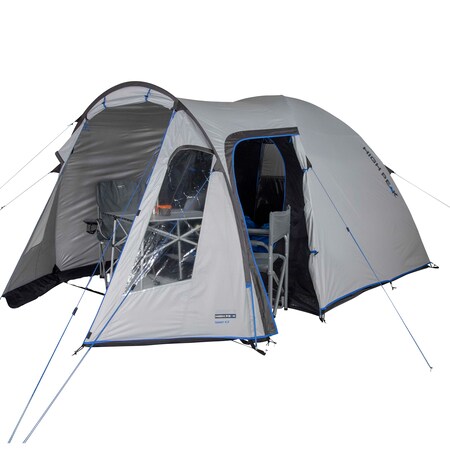 HIGH PEAK Kuppelzelt Tessin 5 Personen Camping Zelt Familienzelt kaufen bei Netto