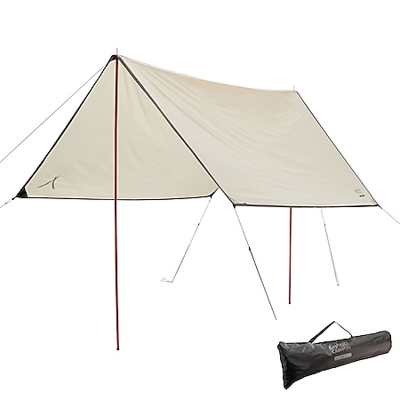 Tarp Sonnensegel Hängematte Wasserdicht Outdoor Camping Zelt Plane 300*300 cm 