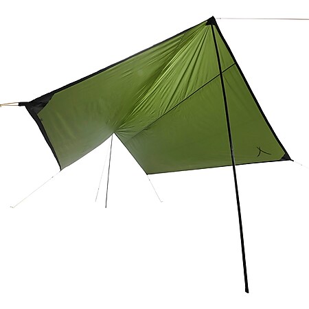 Outdoor für Camping Zelt Grand Canyon Ray Tarp Sonnensegel mit Aufstell-Stangen Biwak wasserdicht und UV50 Schutz Survival Trekking 