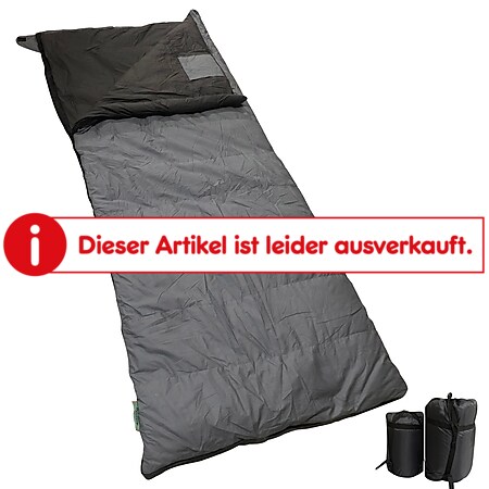 HUMAN COMFORT Deckenschlafsack Airel XL Schlafsack Lang & Breit 100% Baumwolle - Bild 1