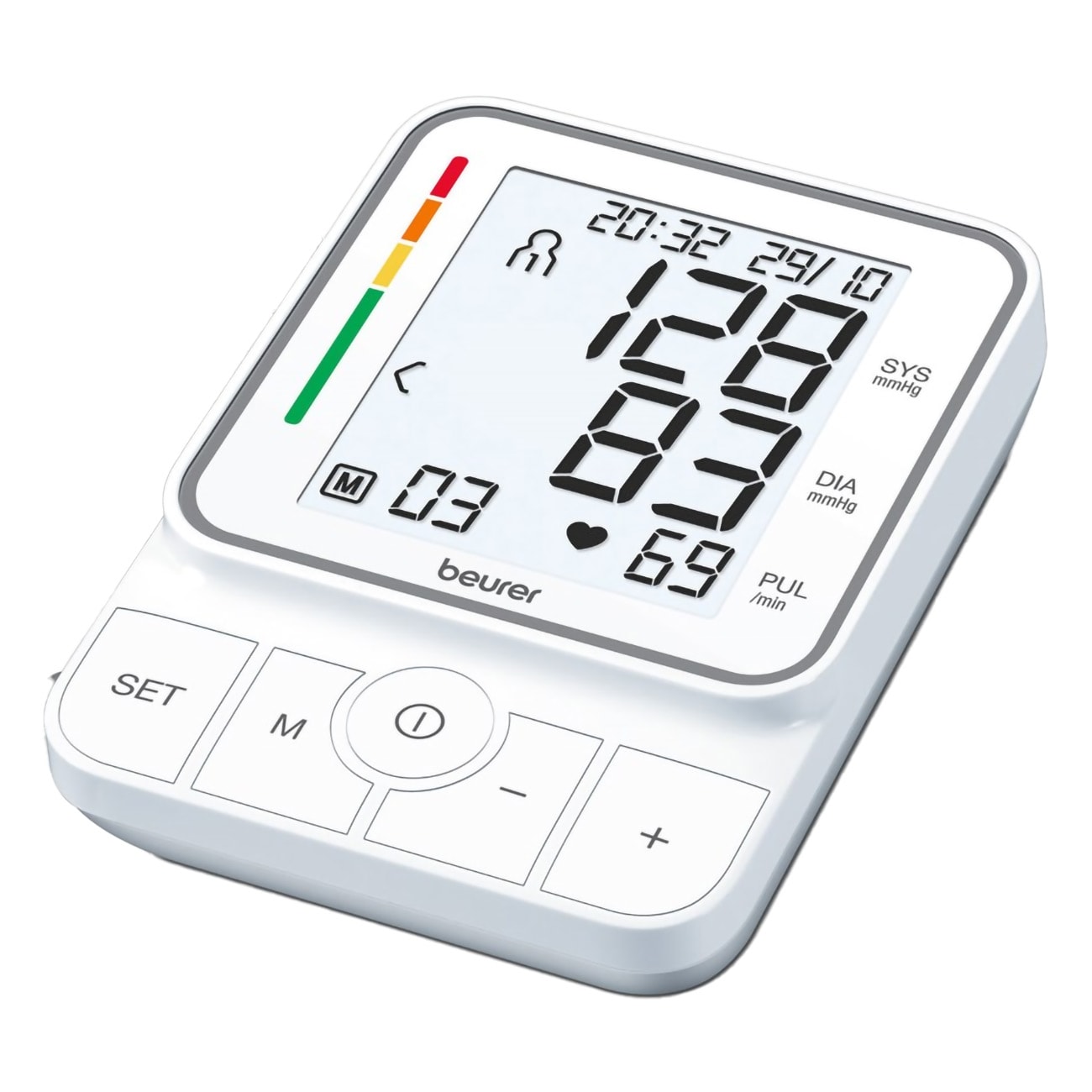 Beurer BM 51 easyClip wei&szlig; Blutdruckmessger&auml;t - Bild 1