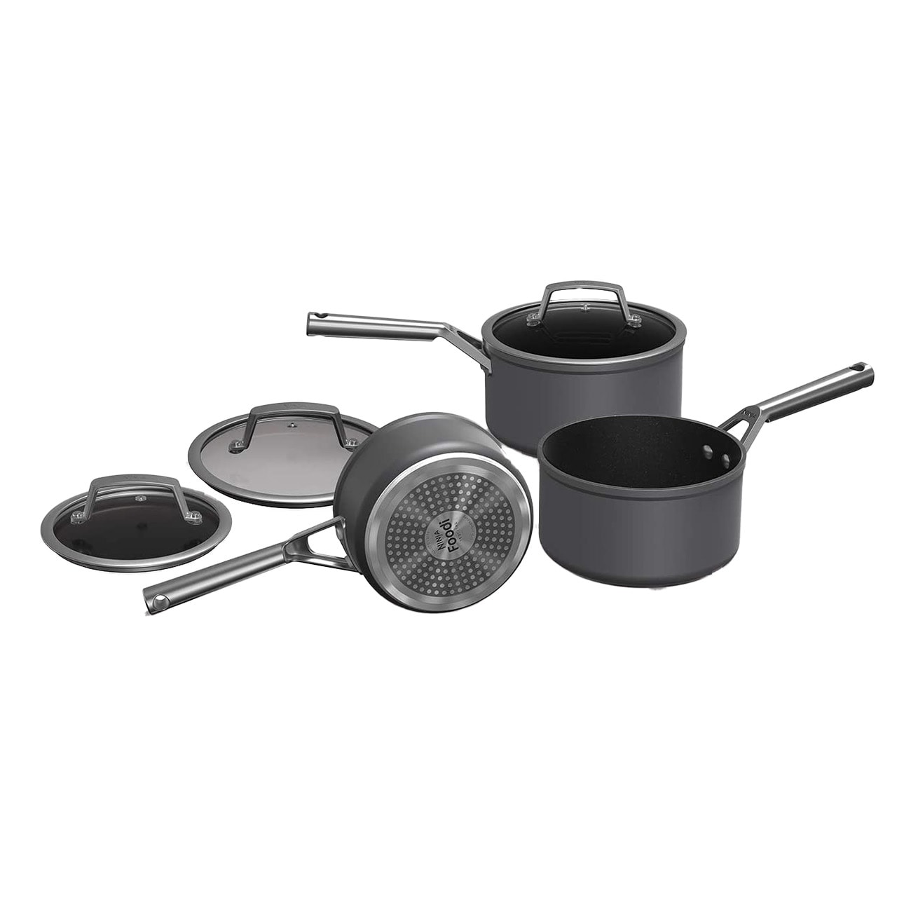 Ninja C33000EU Foodi ZEROSTICK 3-tlg. Set grau Topf-Set - Bild 1