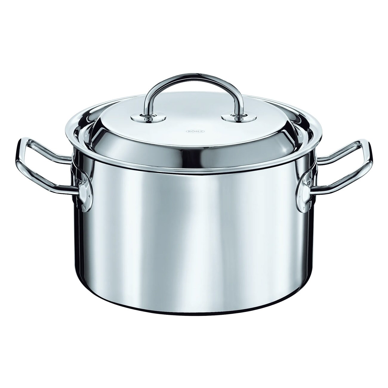 R&ouml;sle 91628 Kochtopf Multiply mit Deckel 28 cm silber Suppentopf - Bild 1