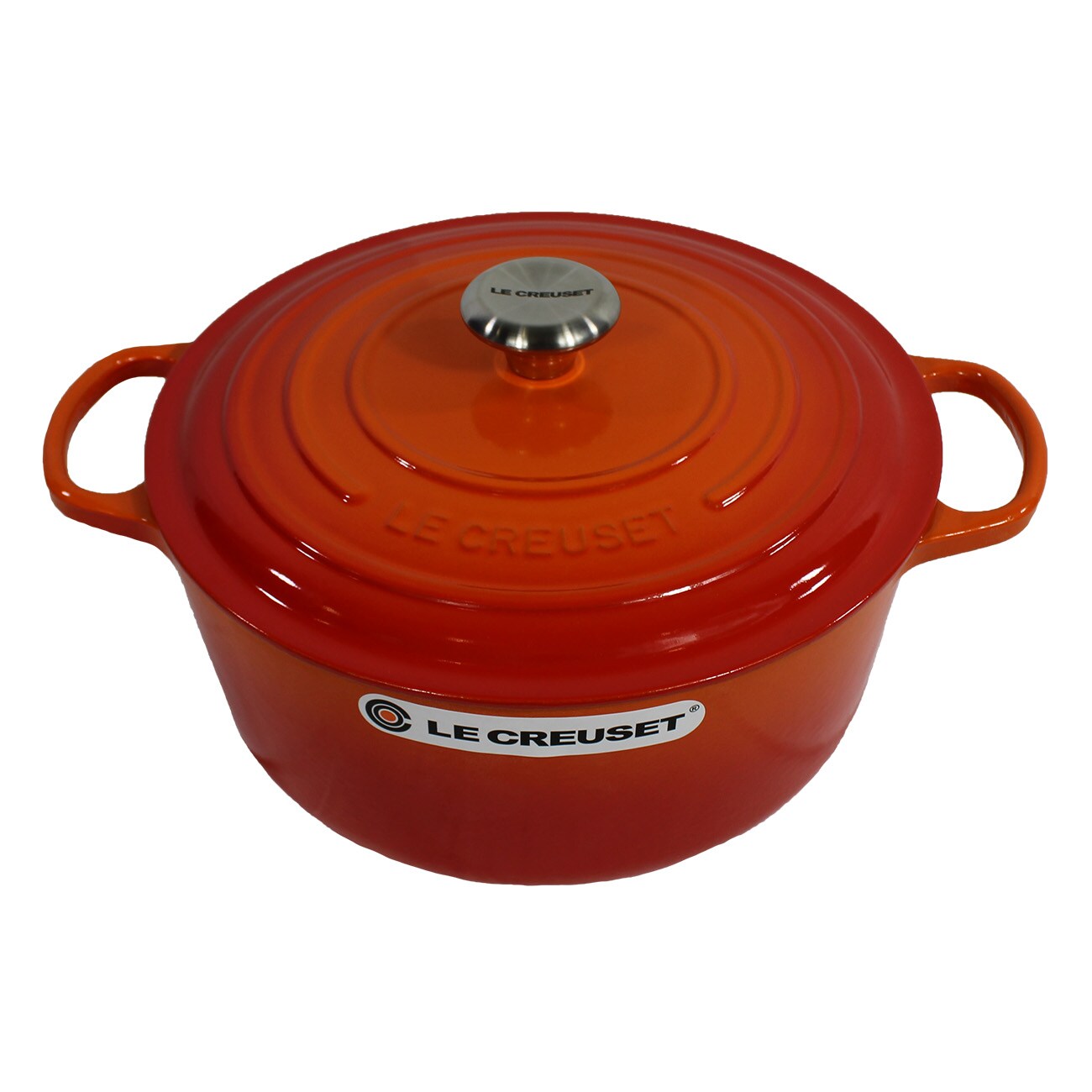 Le Creuset Br&auml;ter rund 28 cm orange Br&auml;ter - Bild 1