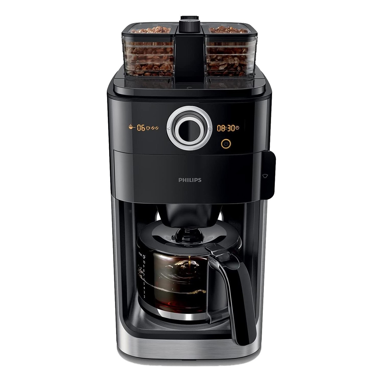 Philips HD7769/00 Grind & Brew schwarz Kaffeemaschine - Bild 1