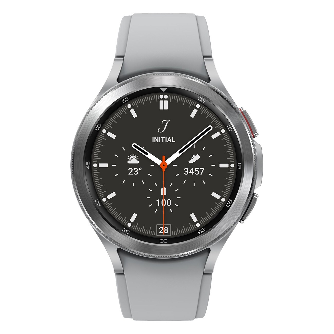 Samsung R885 Galaxy Watch 4 Classic (46mm) LTE silber Smartwatch - Bild 1