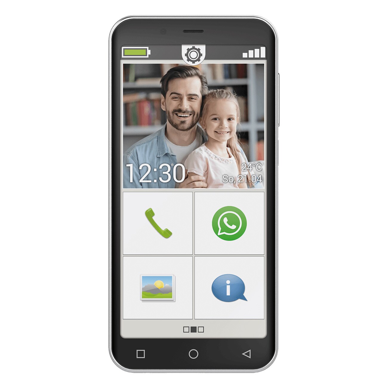 Emporia SMART.4 schwarz Smartphone - Bild 1