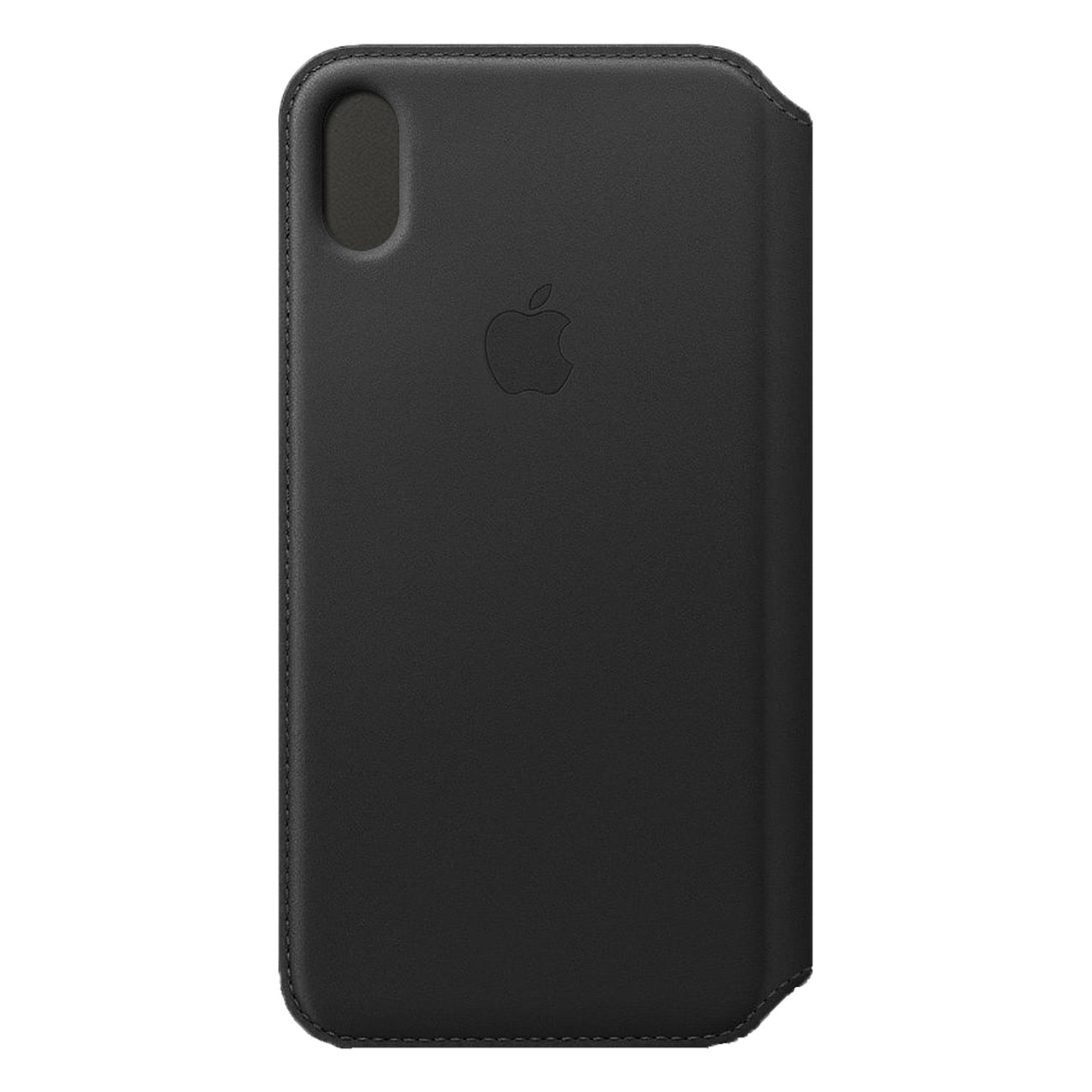 Apple Leder Folio Case f&uuml;r iPhone XS Max MRX22ZM/A schwarz Handyh&uuml;lle - Bild 1