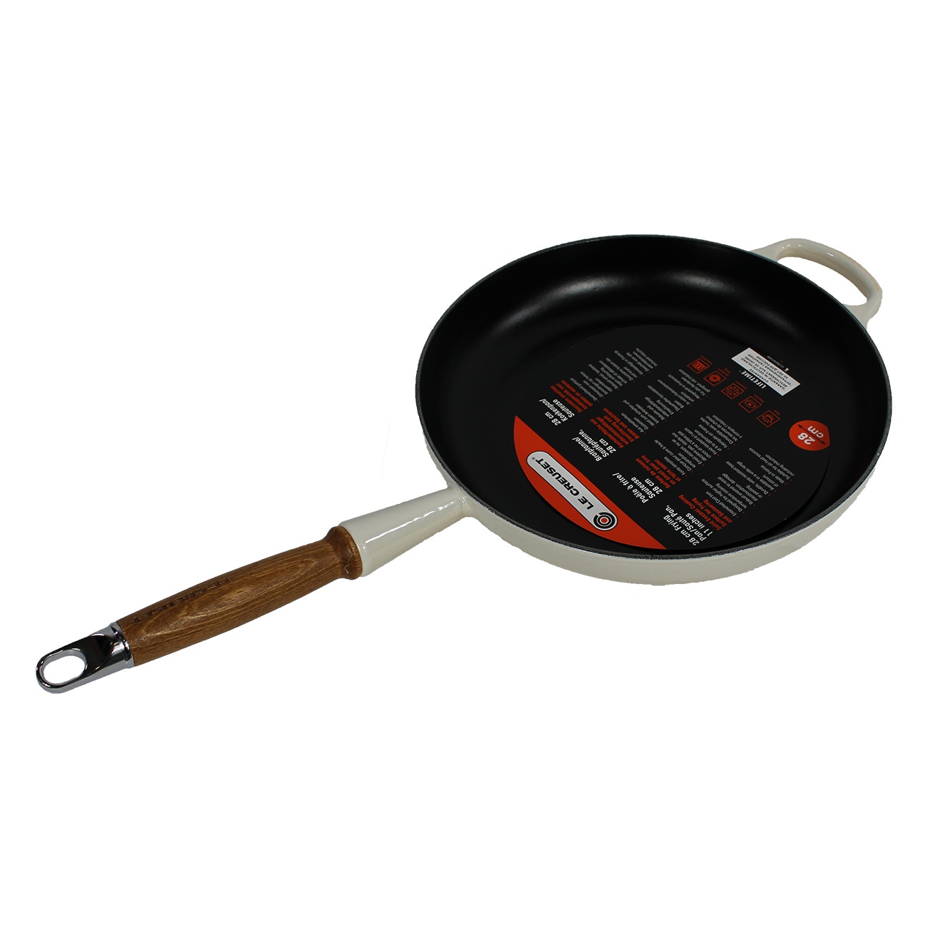 Le Creuset 20258287160422 28 cm wei&szlig; Bratpfanne - Bild 1