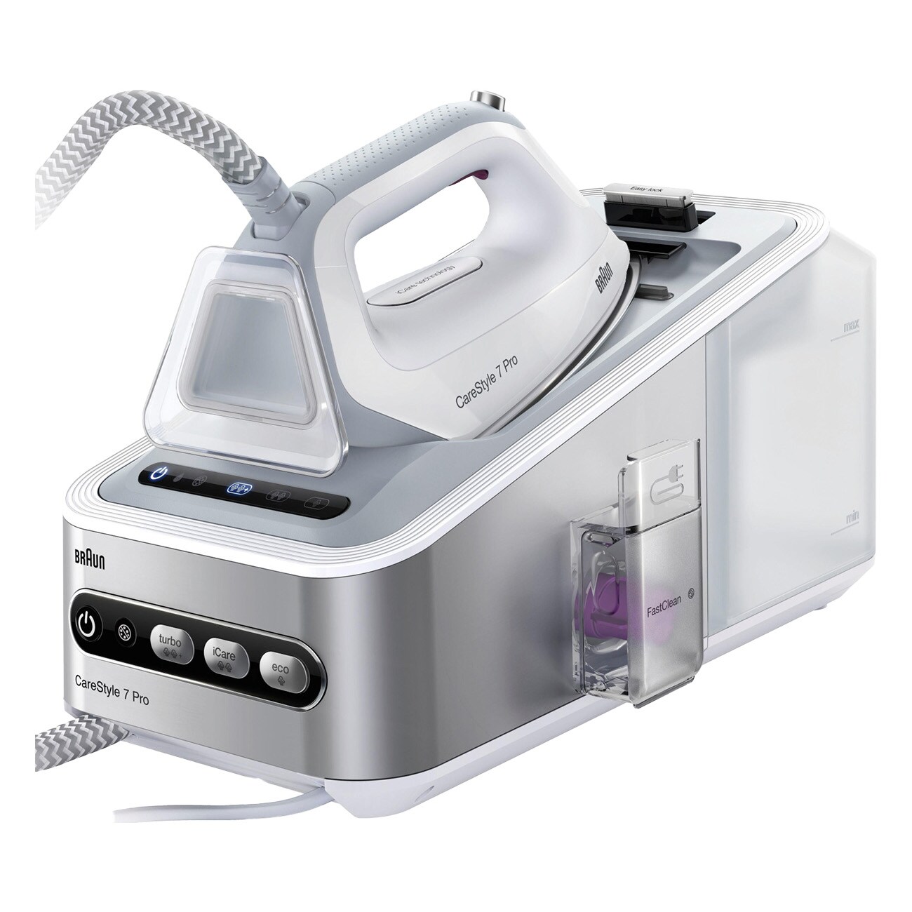 Braun CareStyle 7 Pro Dampfb&uuml;gelstation IS 7155 WH wei&szlig; Dampfb&uuml;gelstation - Bild 1