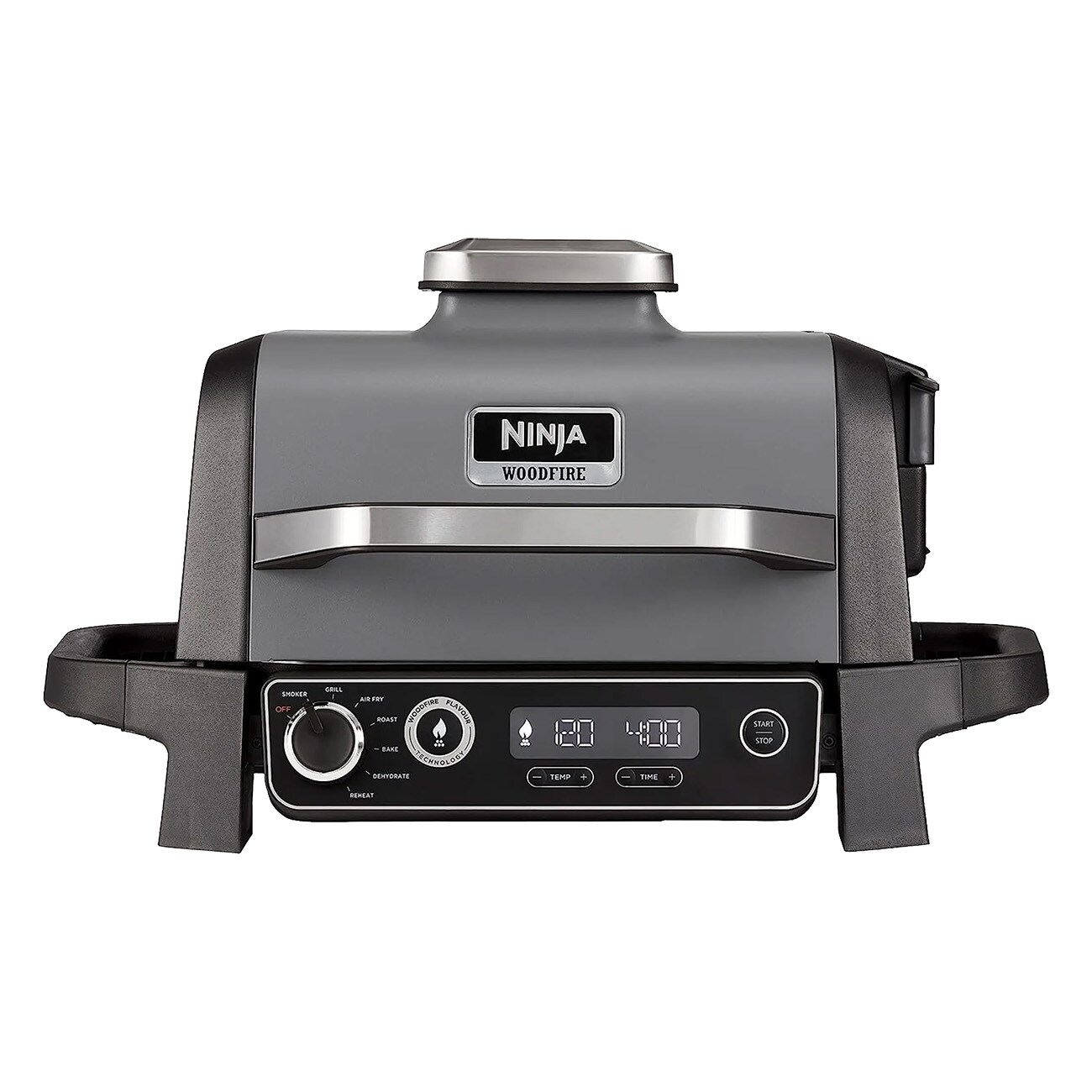 Ninja OG701EU Woodfire grau Elektrogrill