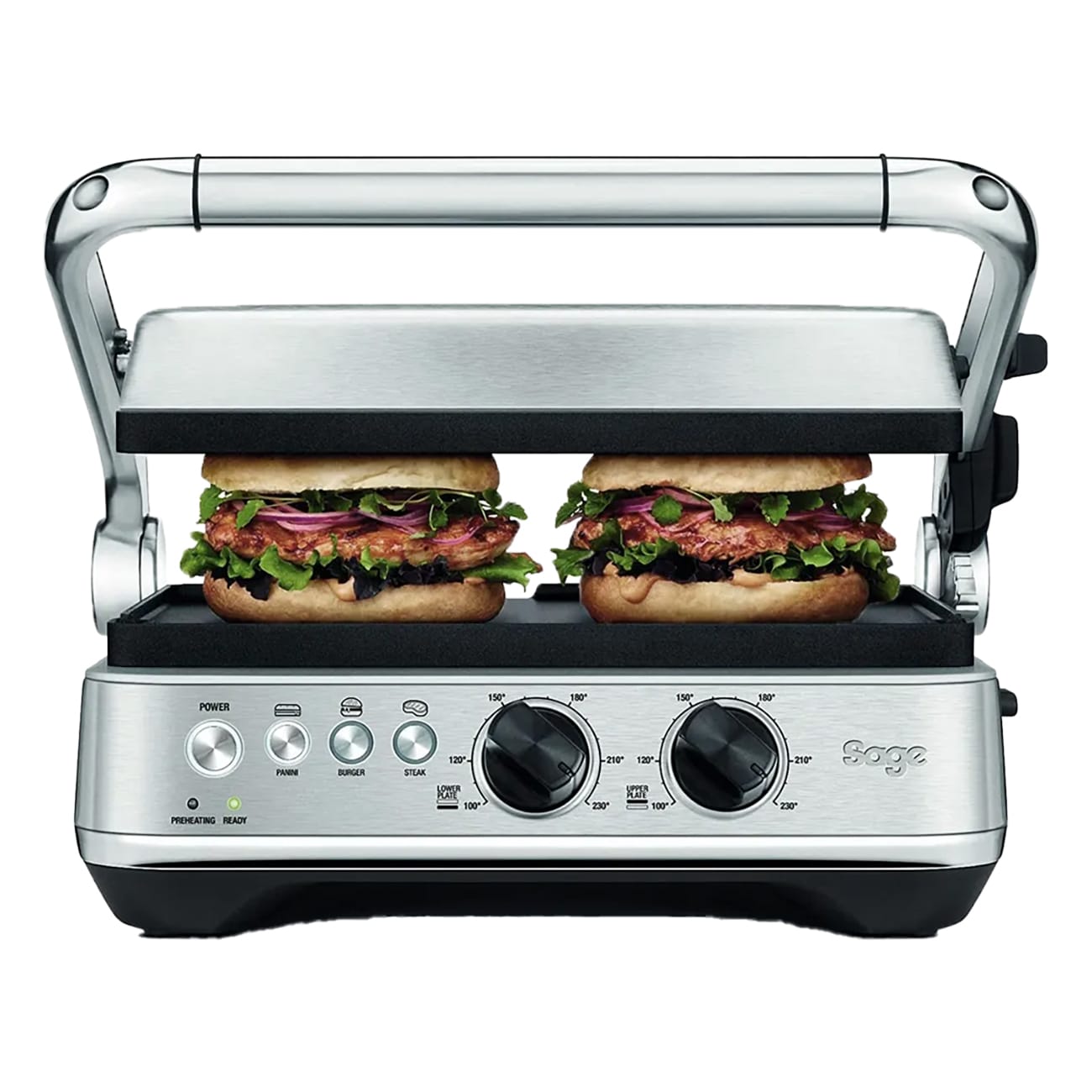 Sage The BBQ & Press schwarz Elektrogrill - Bild 1