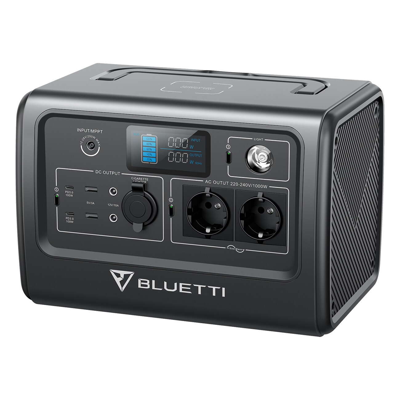 Bluetti Portable Power Station EB70 grau Powerstation - Bild 1
