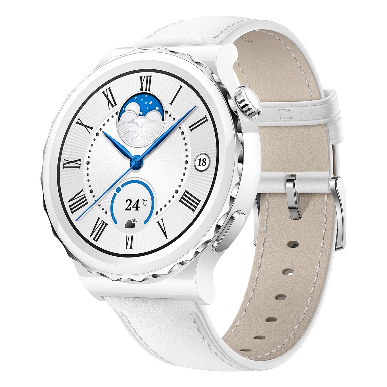 Huawei Watch GT 3 Pro-43mm wei&szlig; Smartwatch - Bild 1