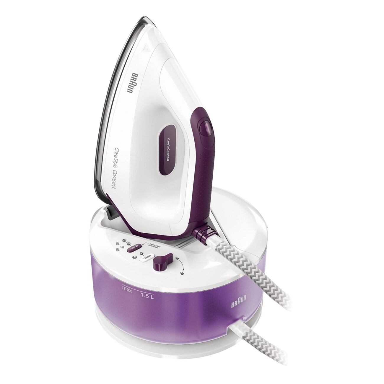 Braun CareStyle Compact IS 2144 lila Dampfb&uuml;gelstation - Bild 1