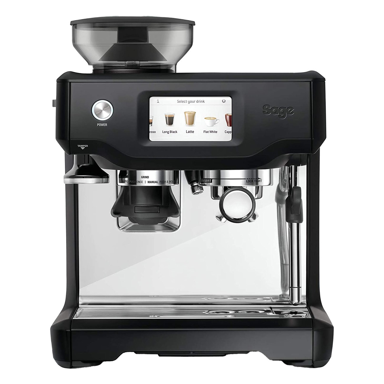 Sage The Barista Touch schwarz Siebtr&auml;germaschine - Bild 1