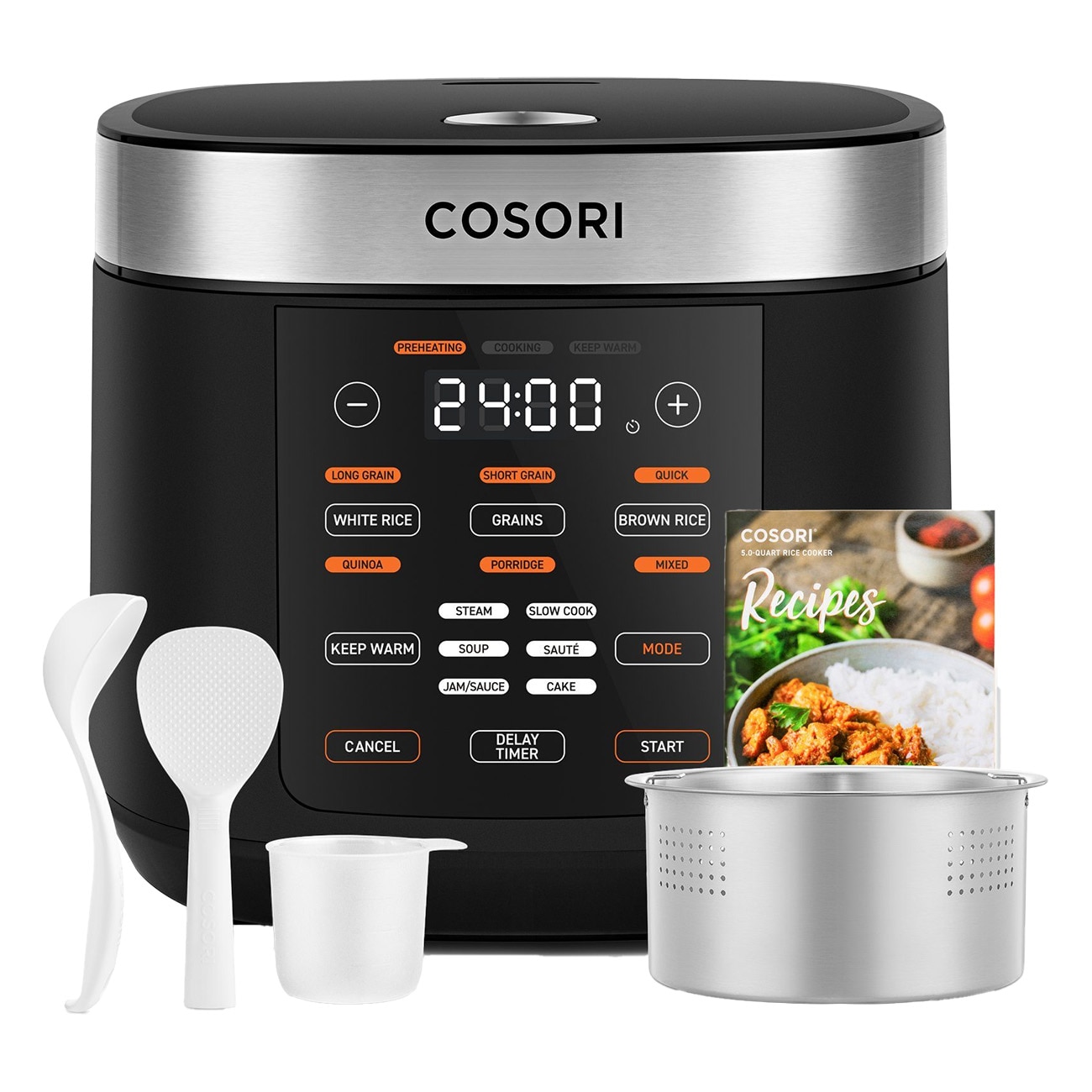 Cosori CRC-R501-KEU Multicooker 5.0 schwarz Reiskocher - Bild 1