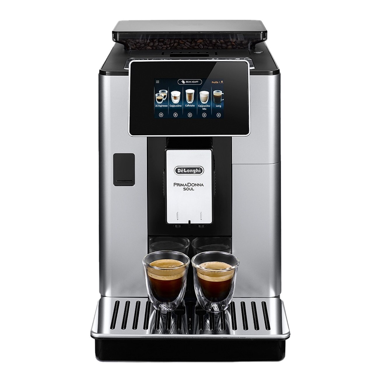 Delonghi PrimaDonna Soul ECAM 610.55.SB silber Kaffeevollautomat - Bild 1