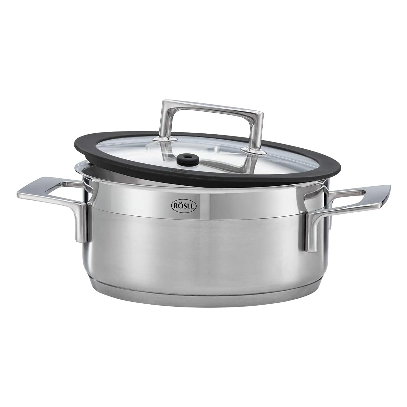 R&ouml;sle Silence Bratentopf 20cm silber Br&auml;ter - Bild 1