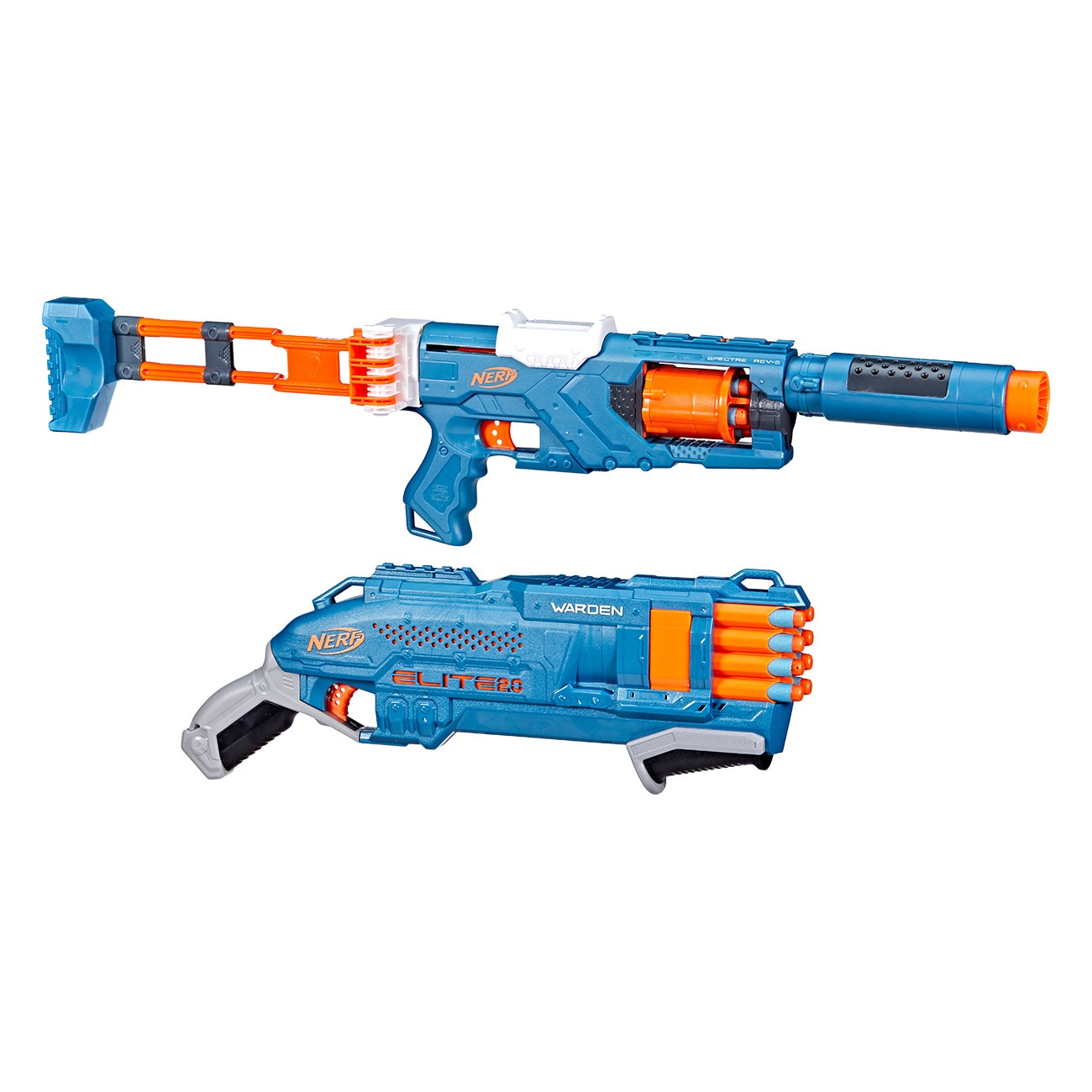 Nerf Elite 2.0 Double Defense Pack blau Spielzeugwaffen - Bild 1