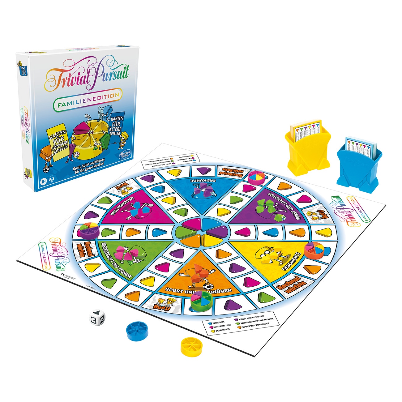Hasbro Trivial Pursuit Familienedition Mehrfarbig Spiel - Bild 1