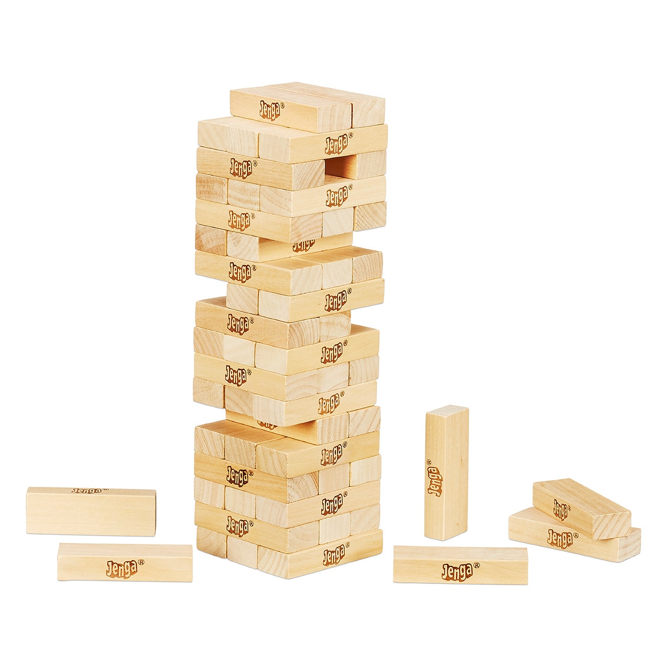 Hasbro Jenga Mehrfarbig Spiel - Bild 1