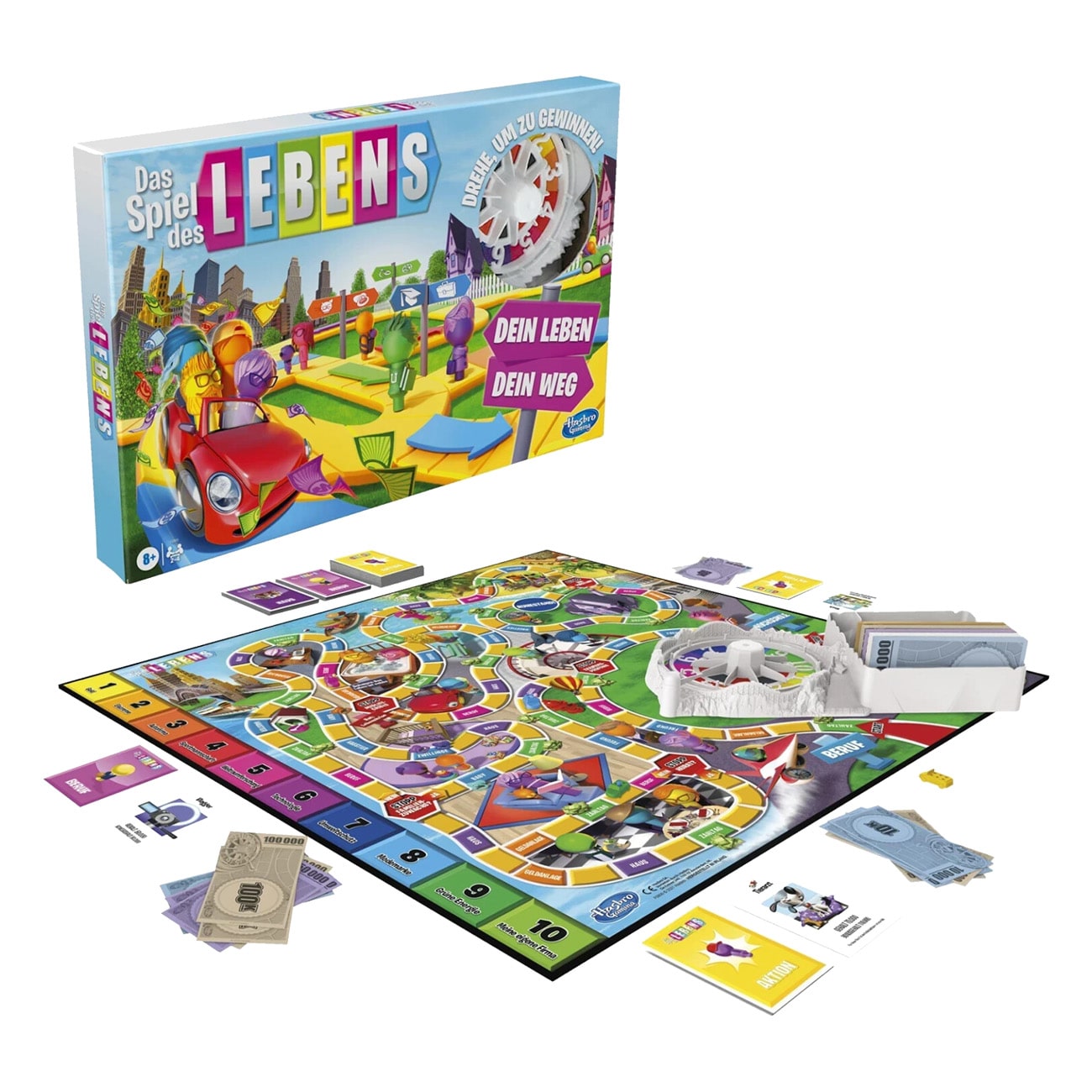 Hasbro Spiel des Lebens Mehrfarbig Spiel - Bild 1