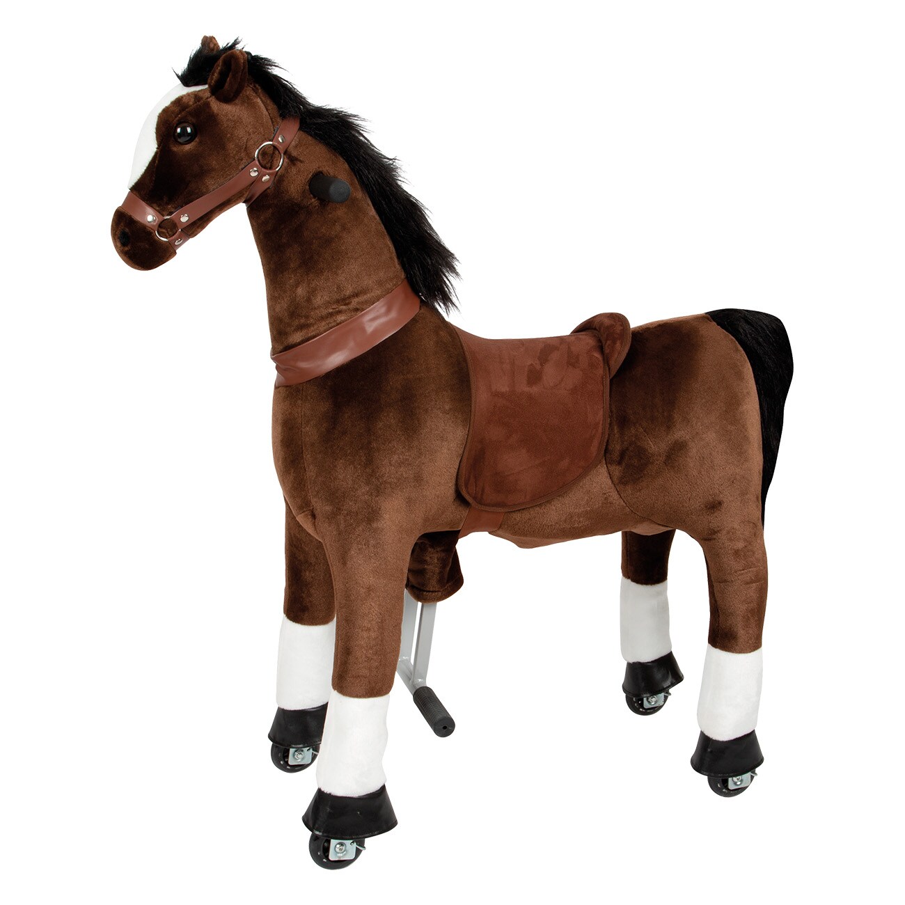 Smallfoot Reitpferd auf Rollen 12462 Mehrfarbig Holzpferd - Bild 1