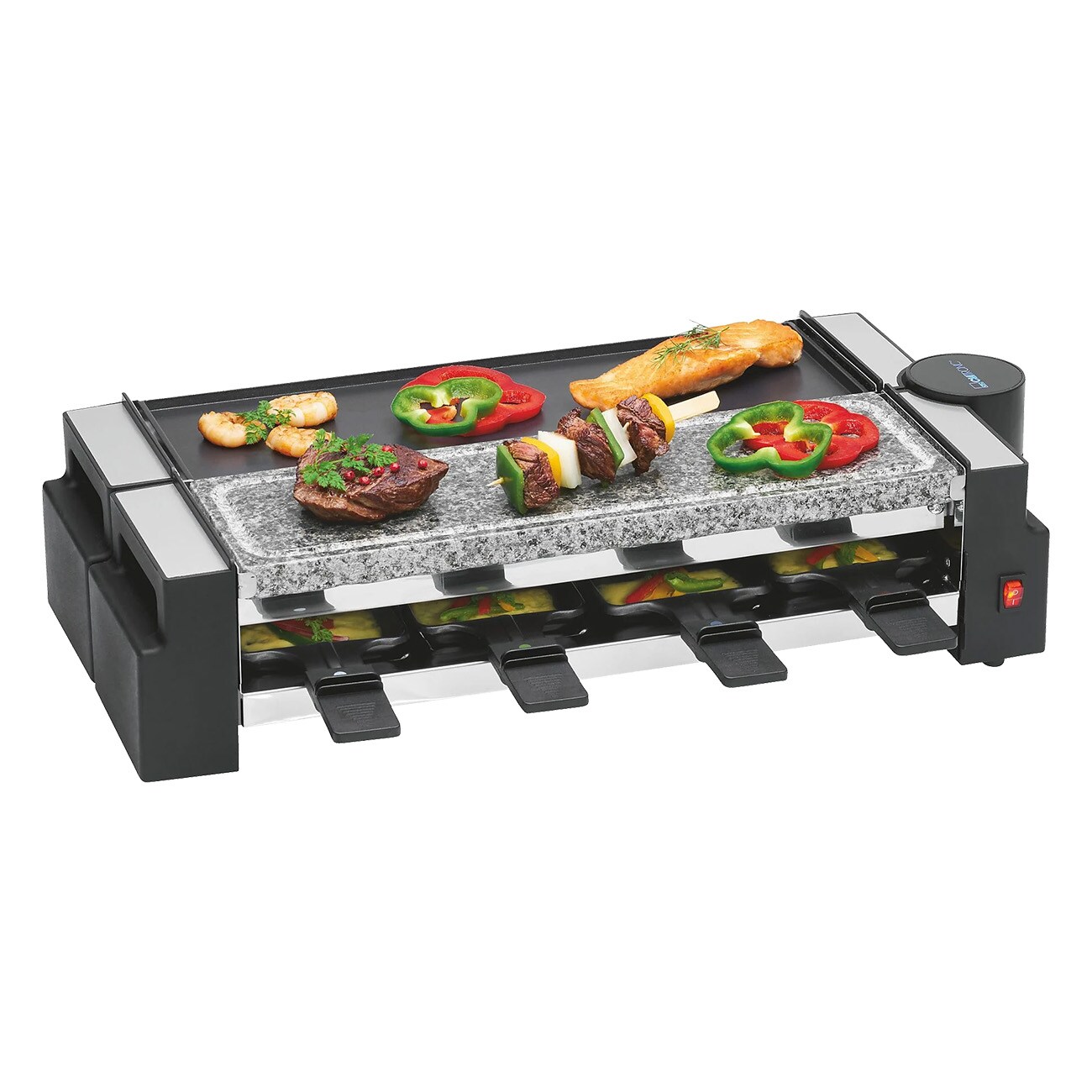 Clatronic RG 3678 schwarz Raclette - Bild 1