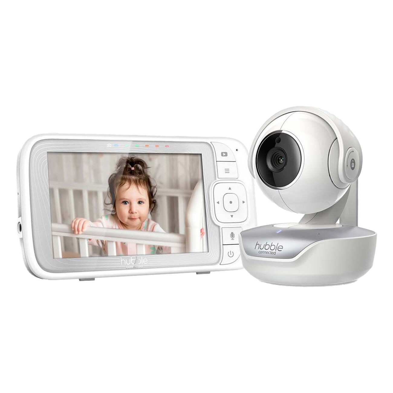 Hubble Nursery Pal Connect wei&szlig; Video Babyphone - Bild 1