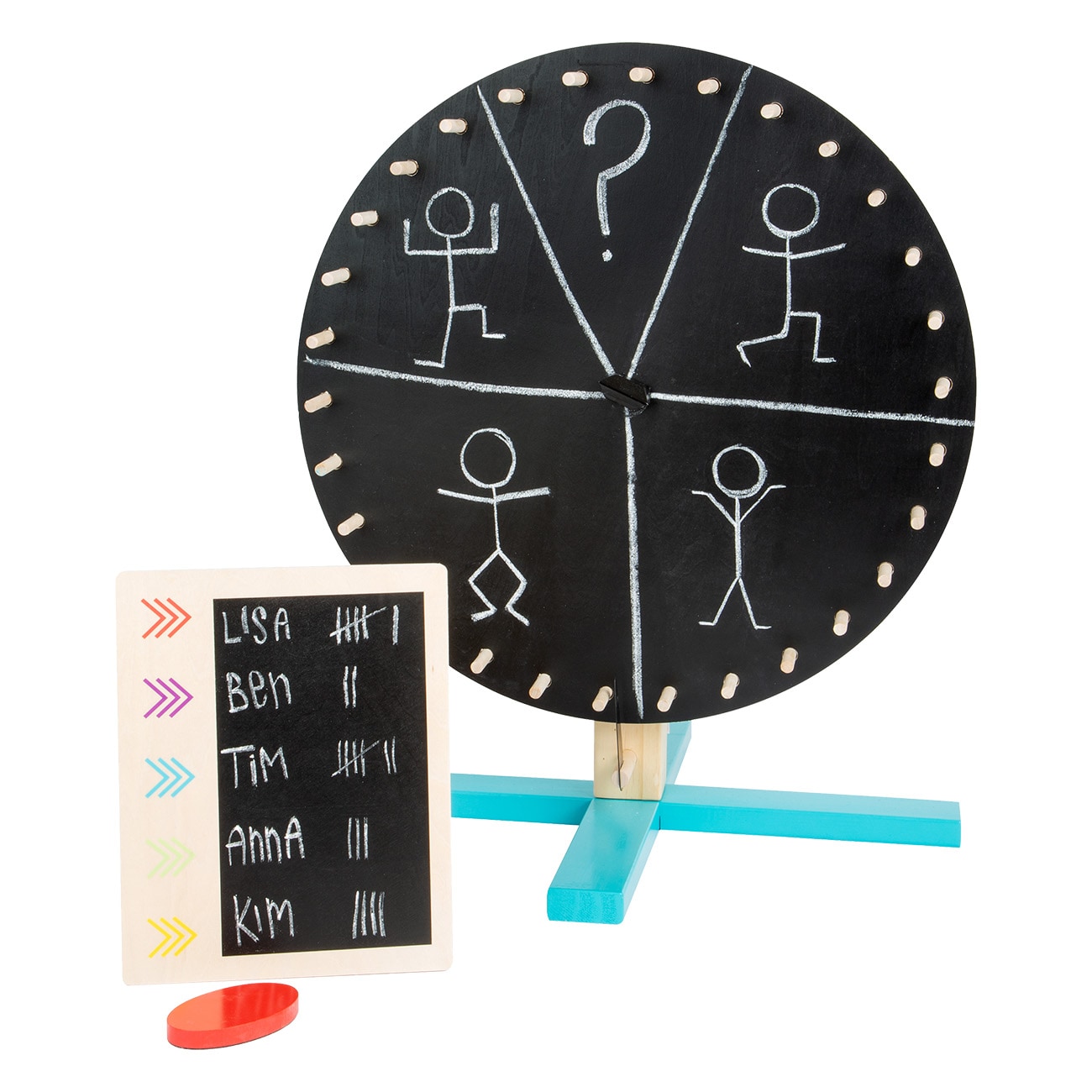 Smallfoot Gl&uuml;cksrad "Active" (11371) Mehrfarbig Spiel - Bild 1