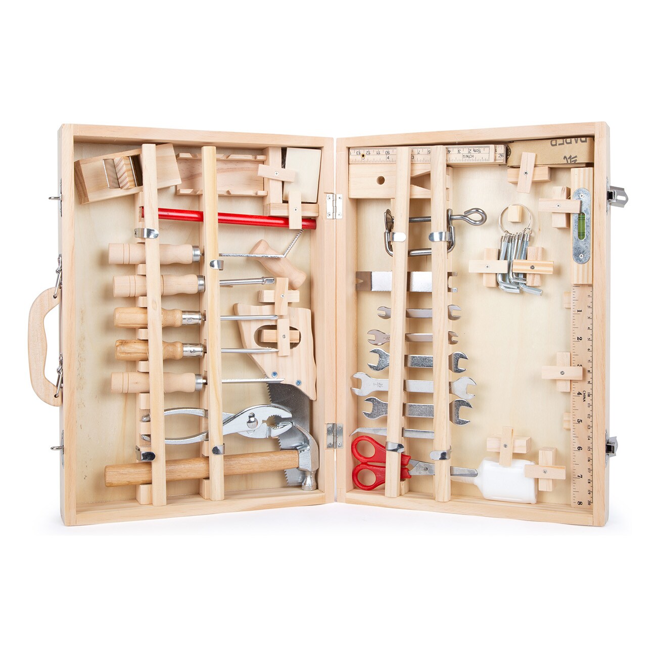 Smallfoot Werkzeugkoffer Deluxe (2241) Mehrfarbig Spielwerkbank - Bild 1