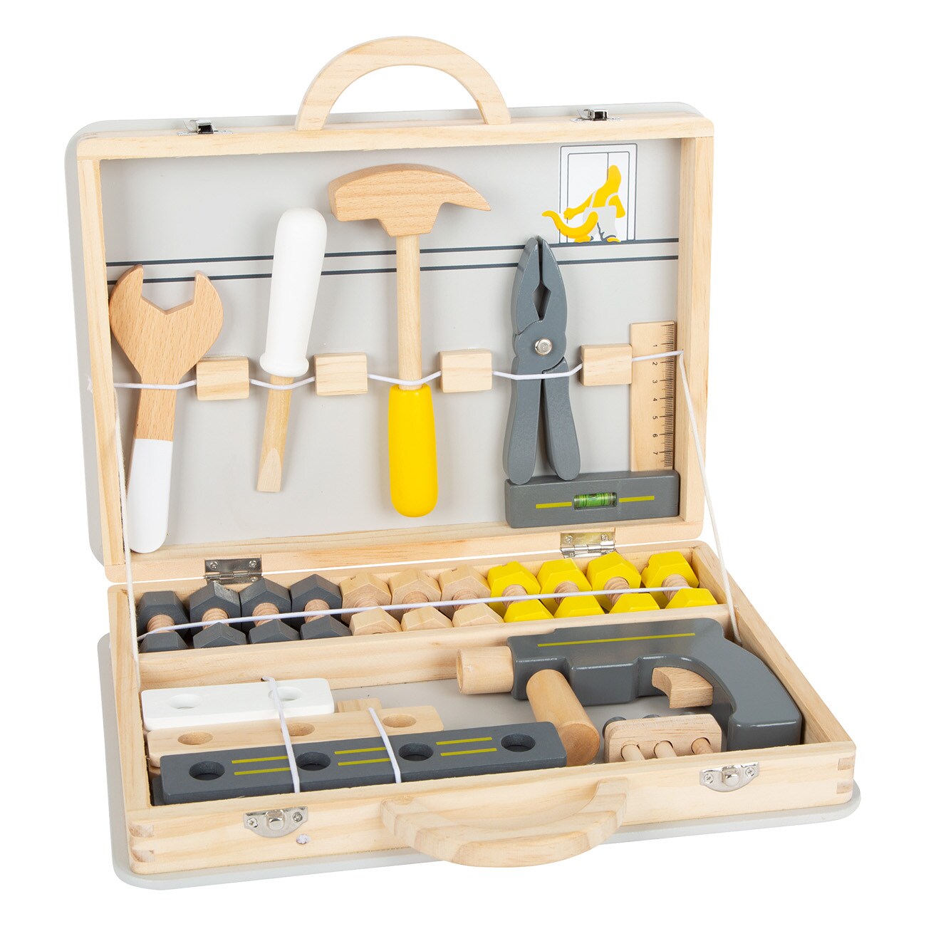 Smallfoot Werkzeugkoffer Miniwob (11808) Mehrfarbig Spielwerkbank - Bild 1