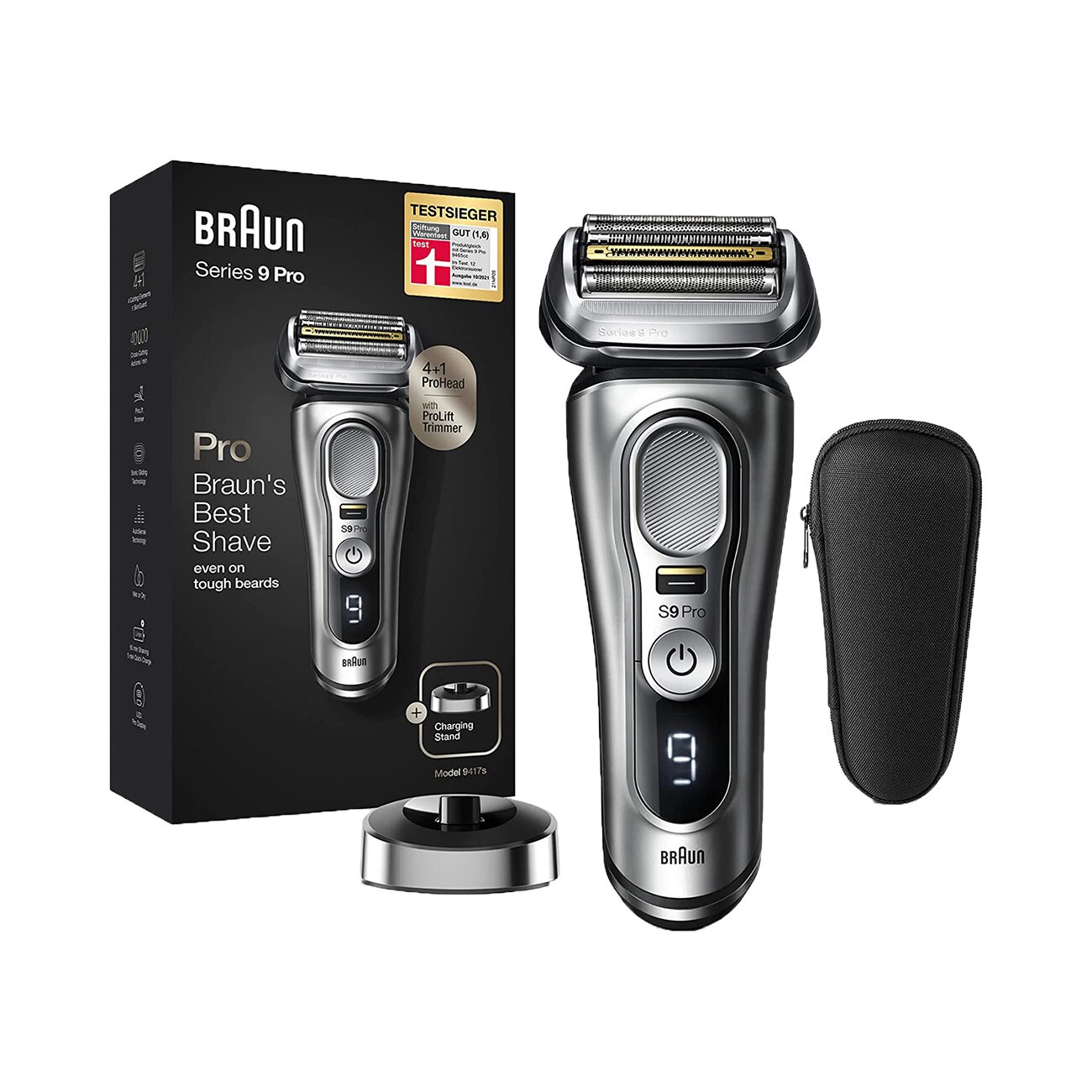 Braun Series 9 - 9460cc System schwarz Barttrimmer - Bild 1